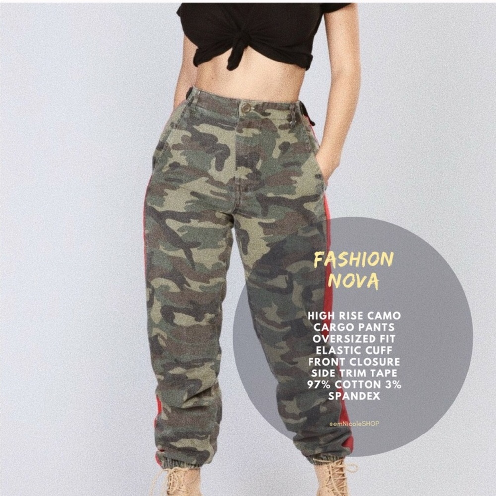 FASHION NOVA COUNT ON ME JOGGERS